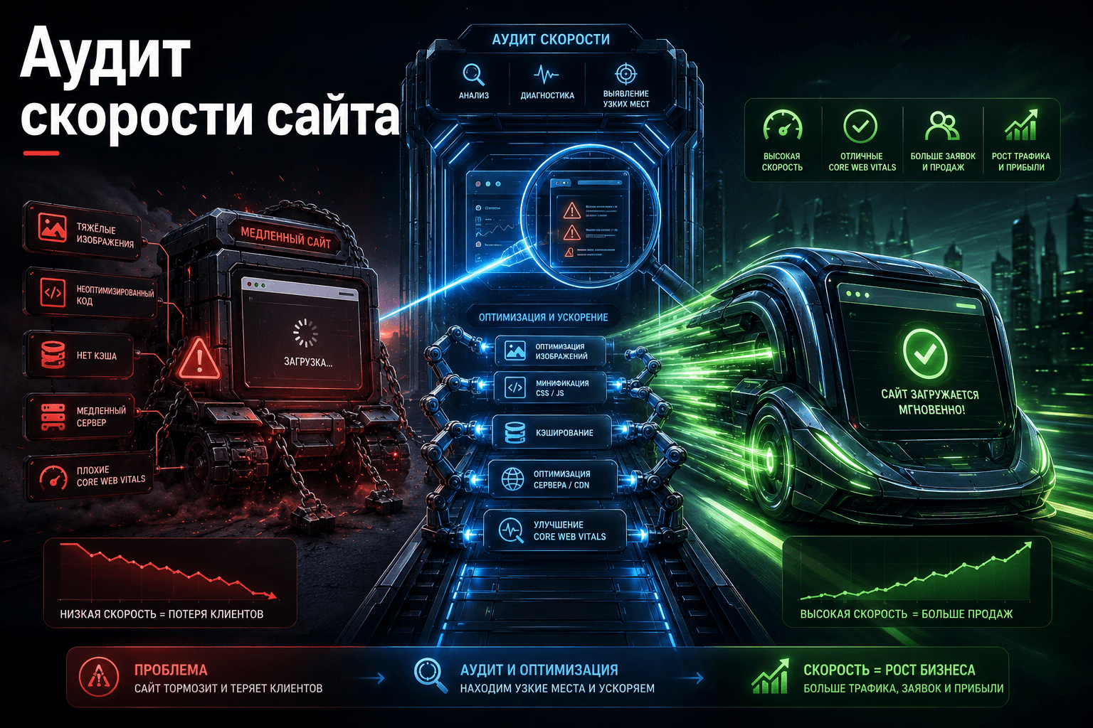 Аудит скорости сайта