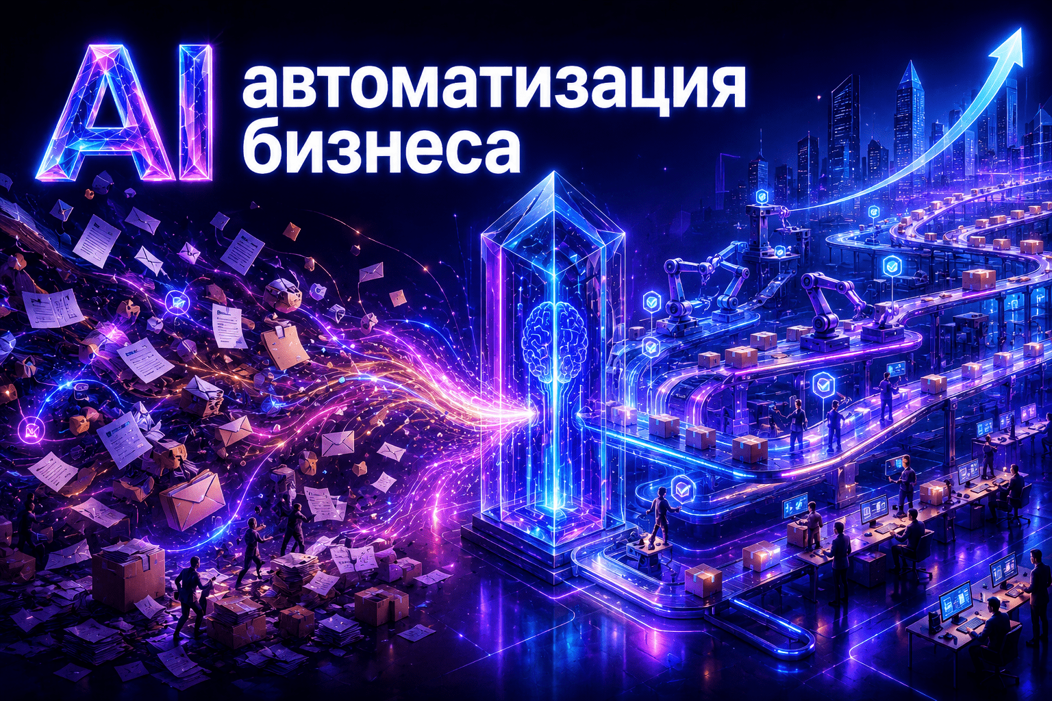 Автоматизация бизнеса с помощью ИИ