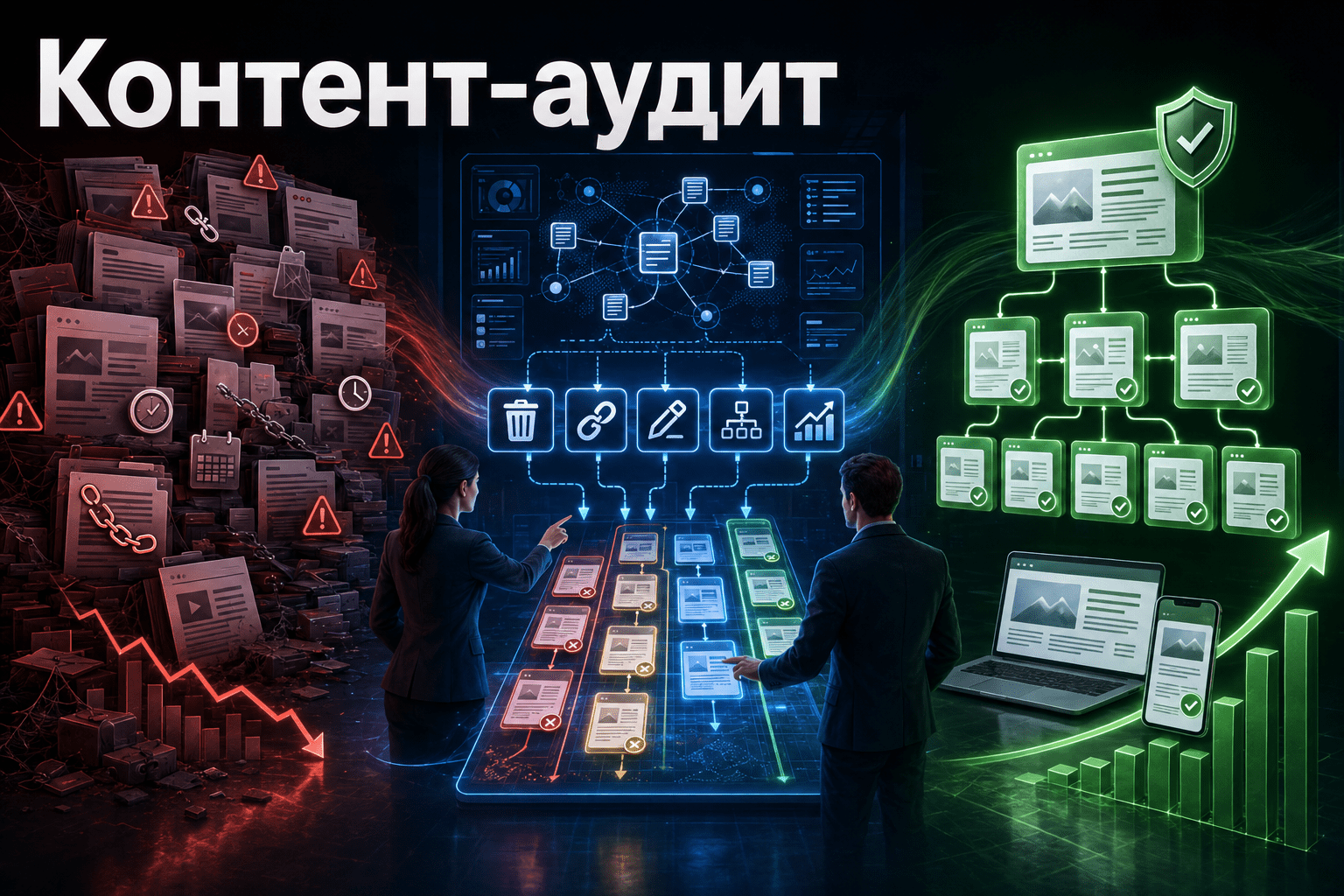 Аудит контента и наполнения сайта