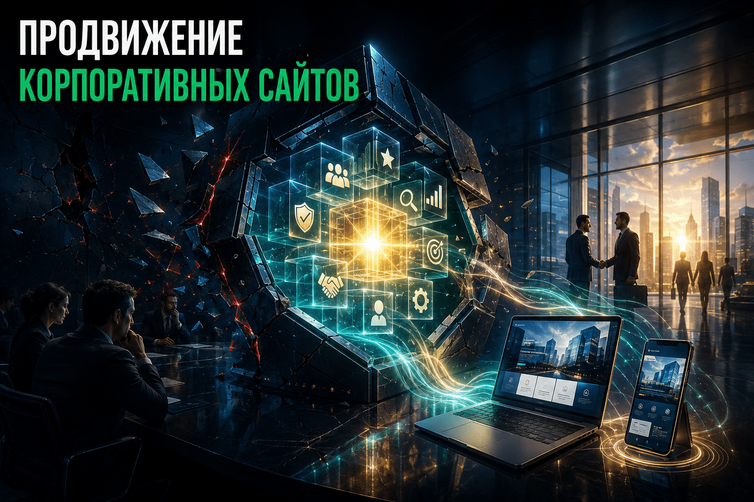 Продвижение корпоративных сайтов