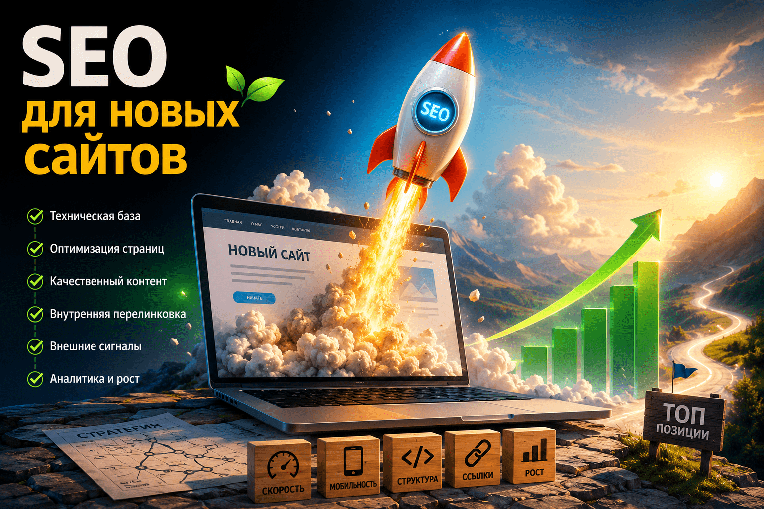 Seo для новых сайтов