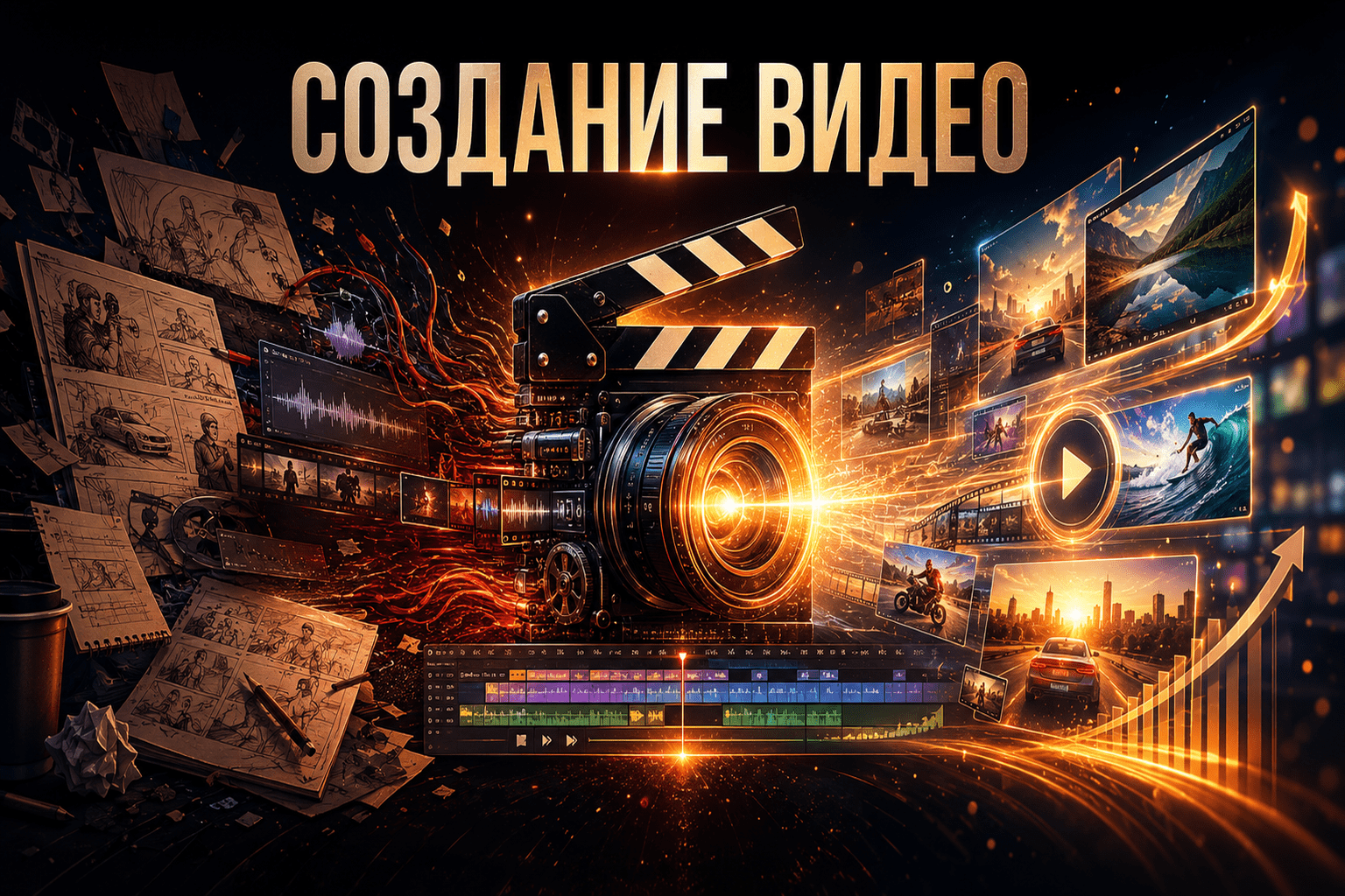 Создание видео