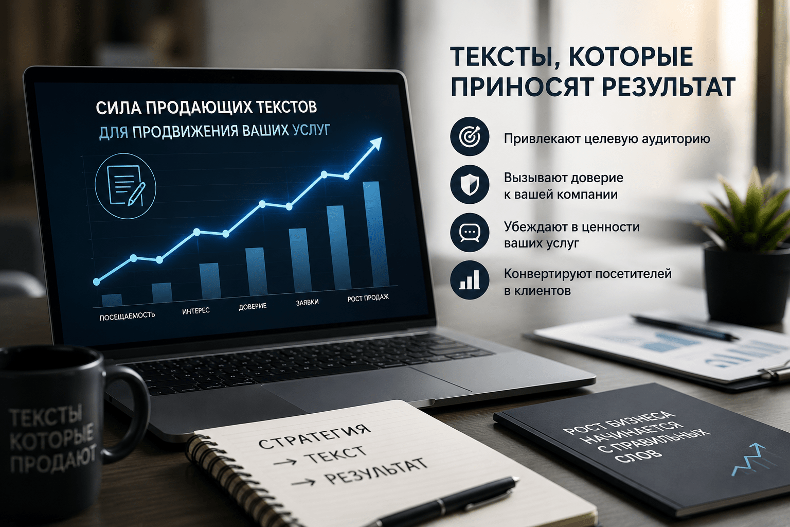 Роль продающего текста в продвижении услуг компании