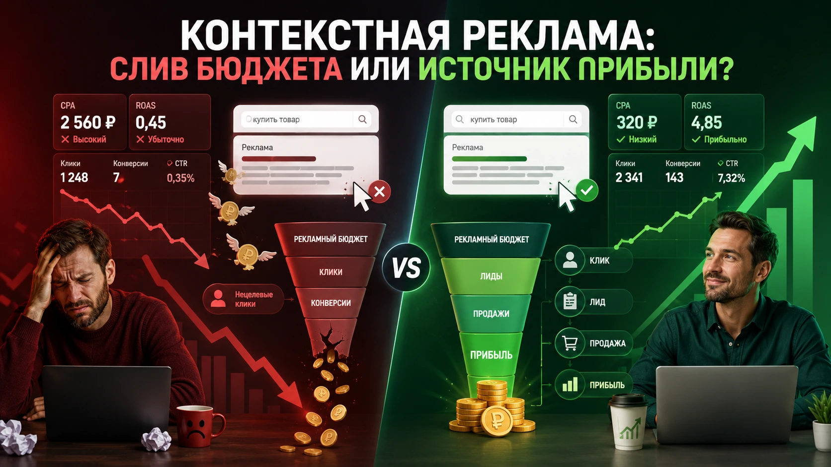 Эффективность контекстной рекламы: как понять, окупается ли Google Ads