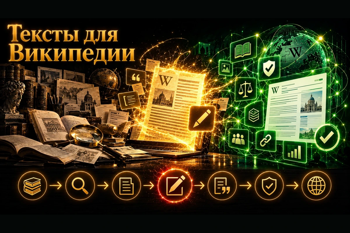 Кейсы статей в Википедию
