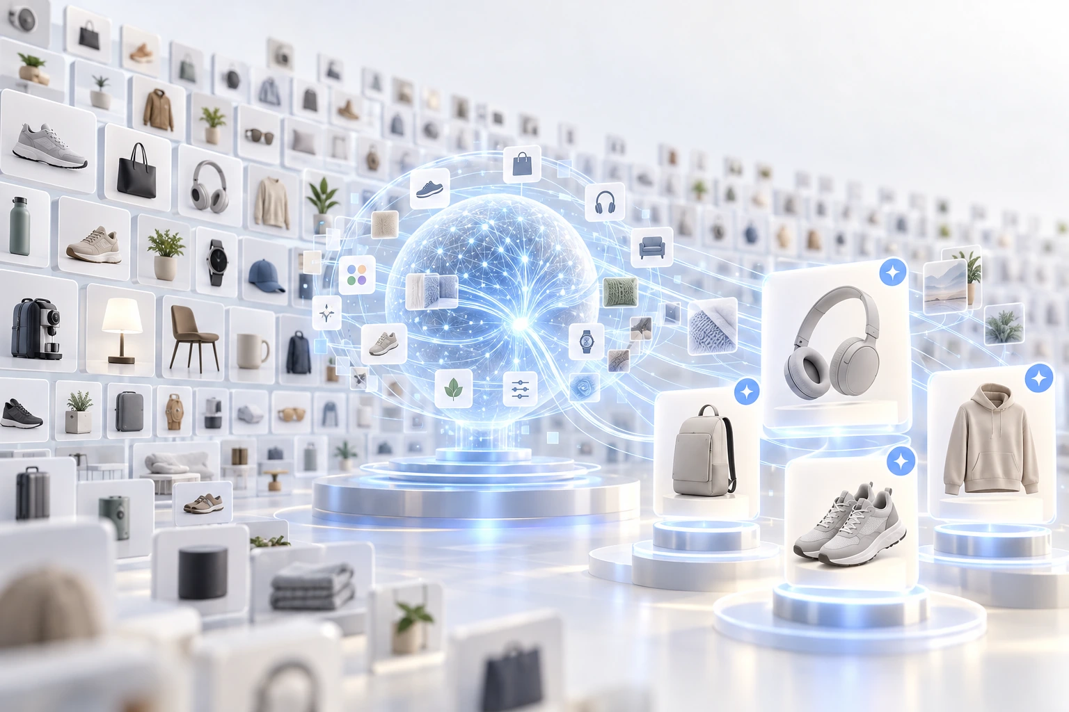 AI Performance Insights и товарная видимость в Google AI Mode анализирует каталог интернет-магазина и выделяет подходящие товары