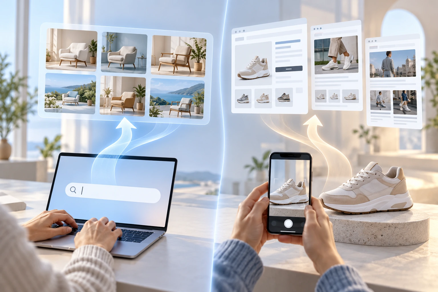Multimodal и Google Images – разные сценарии поиска Разница между Google Images и мультимодальным поиском